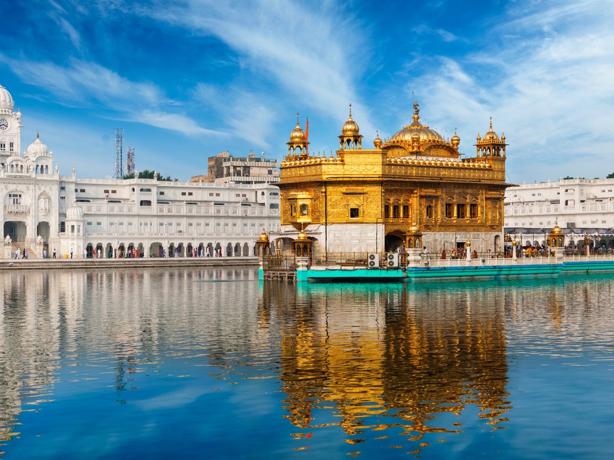 Golden Temple, Amritsar or the ghats at Varanasi
