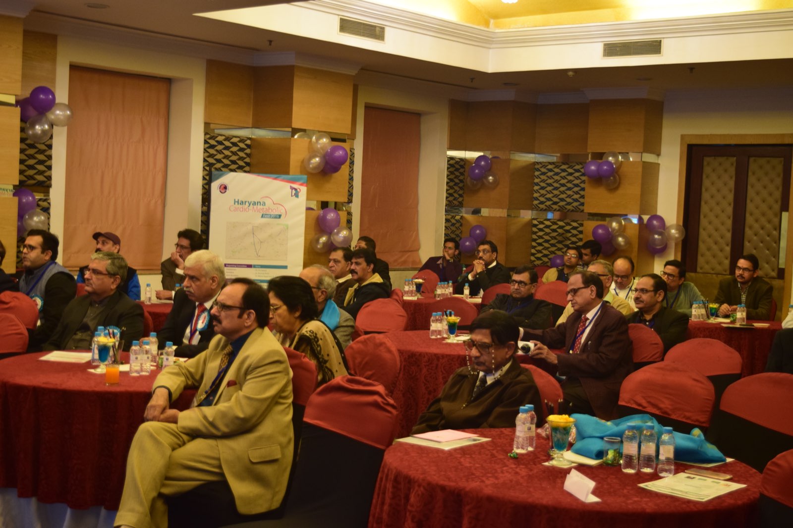 Delegates seated at a corporate conference in India