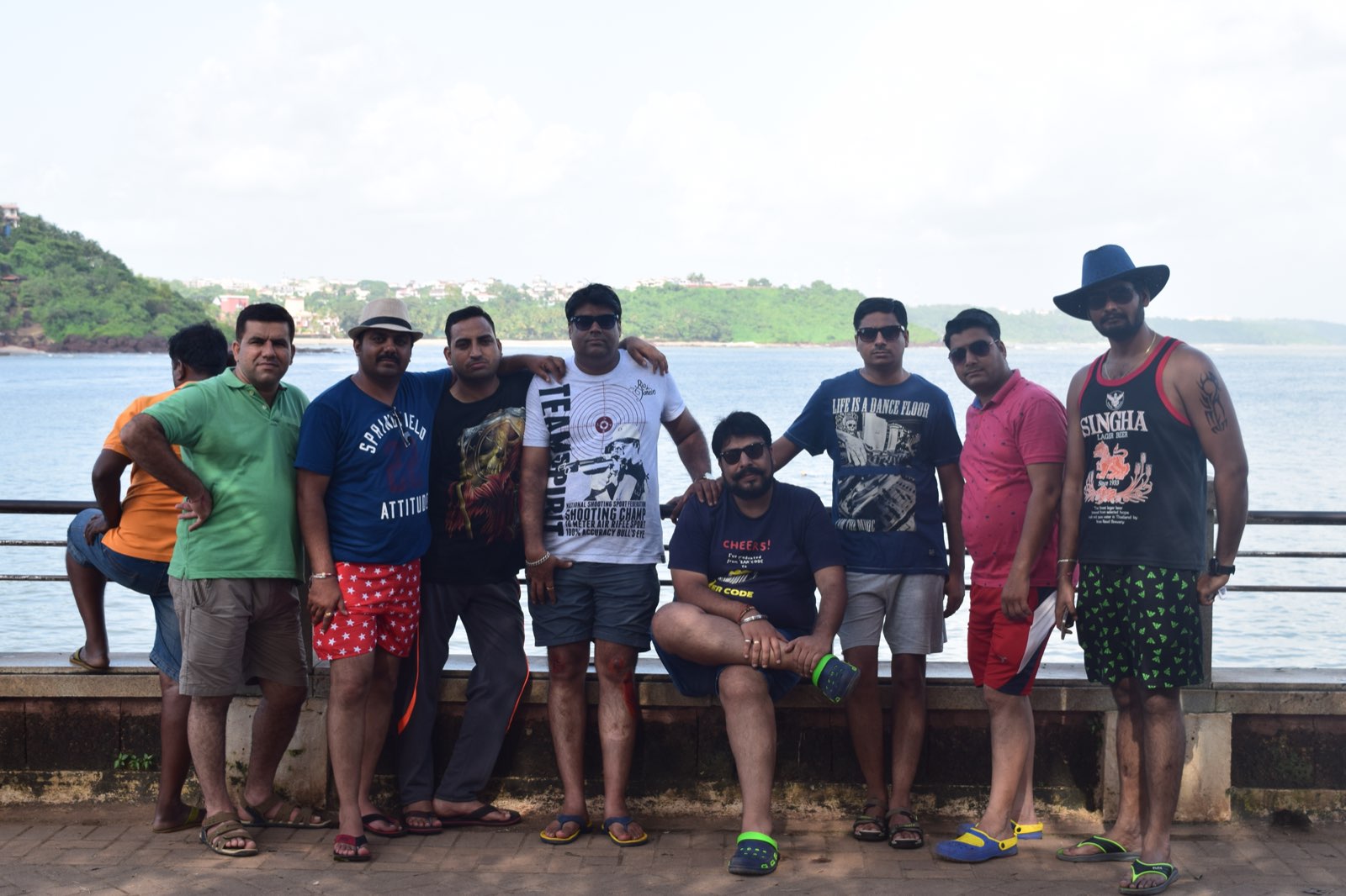 A Bout India company outing on the coast in Goa