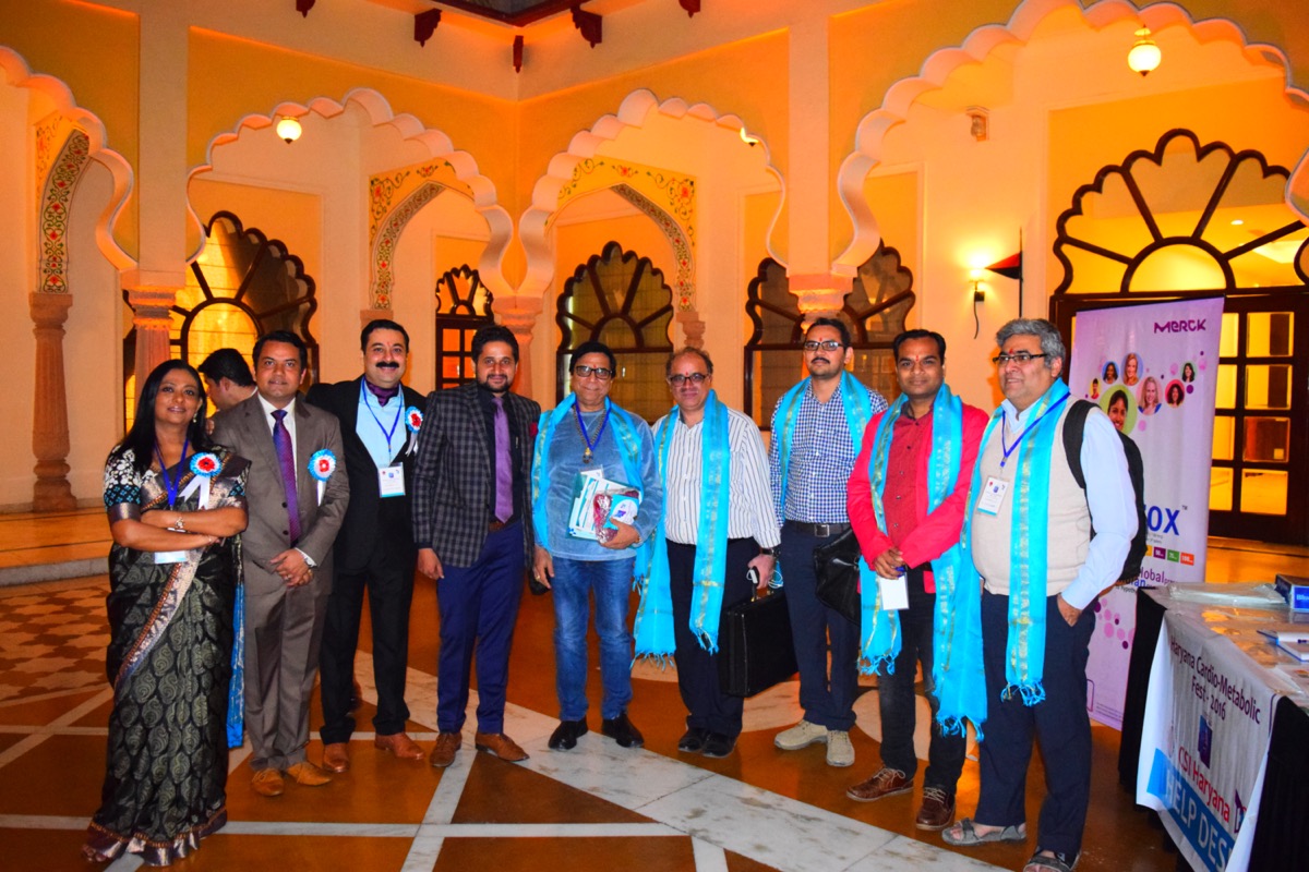 Conference delegates at Noor Mahal, Karnal